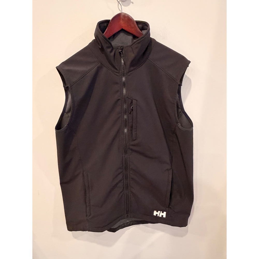 Hansen HH Softshell Fleece Lined Vest Black MUFG Logo Men's LG
